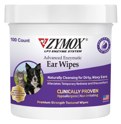 Zymox 
ear wipes