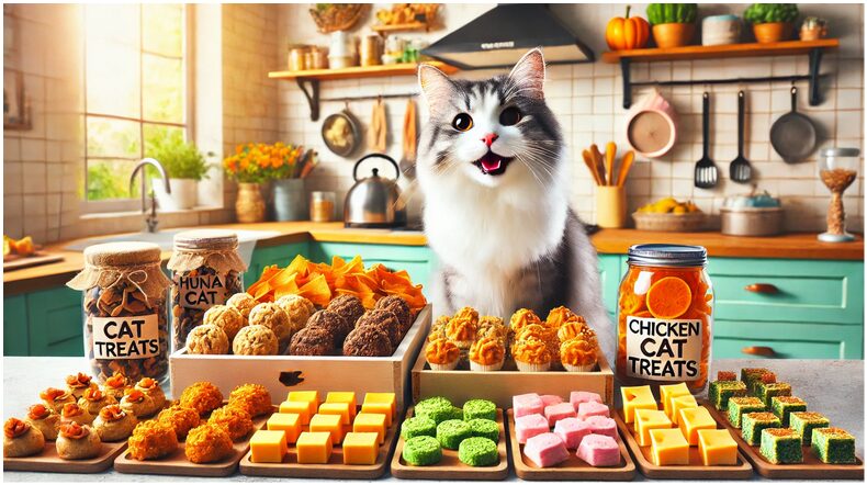 Delicious homemade cat treat recipes