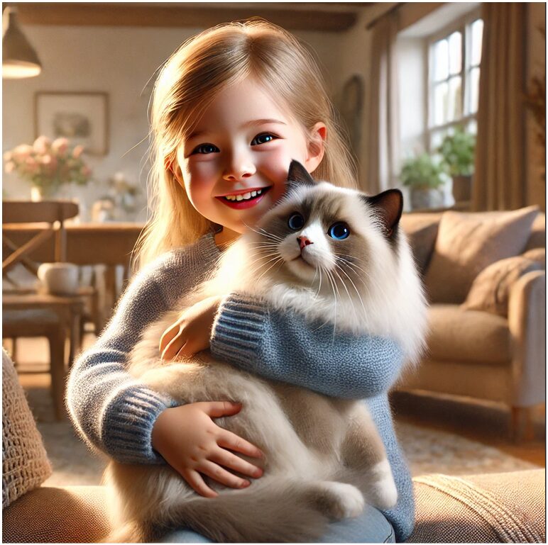 Best Cat Breeds For Young Families: Ragdoll Cat