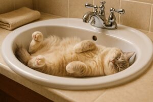 Cat's Favorite Sleeping Spot